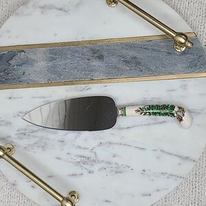 Spode Christmas Tree Classic Mint Vintage Holiday Cake/Pie/Dessert Serving Knife